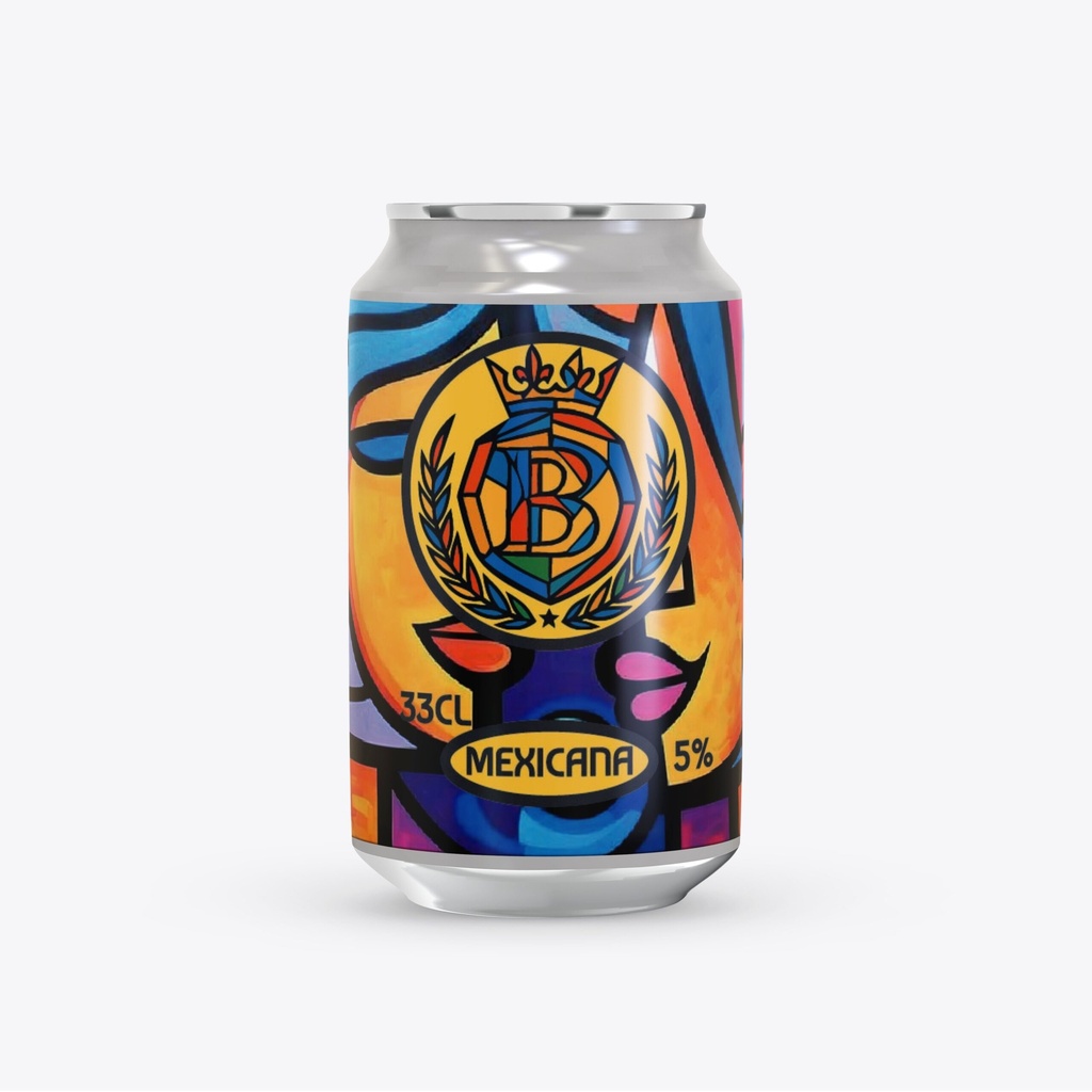[BH-Mexicana (Weizen)-Blik-Winkel] Brouwhoeve Mexicana in blik