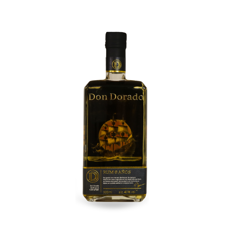 DON DORADO Rum 6 años 50cl