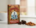 Ambachtelijke extra fijne pure chocolade met Marcona-amandelen