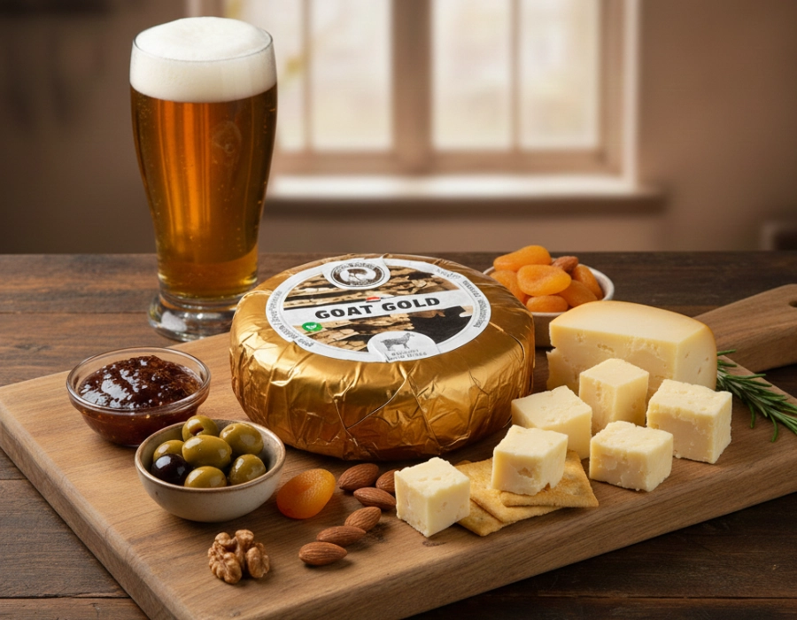 Belegen geitenkaas