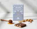 Ambachtelijke chocolade met pinda, honing en zout