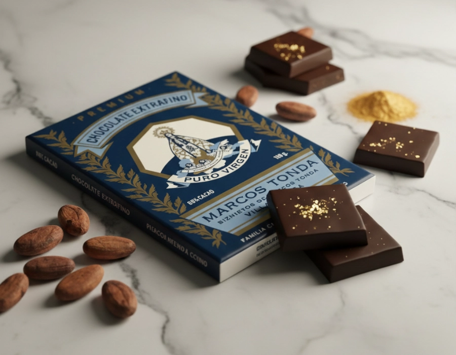 Premium ambachtelijke pure chocolade