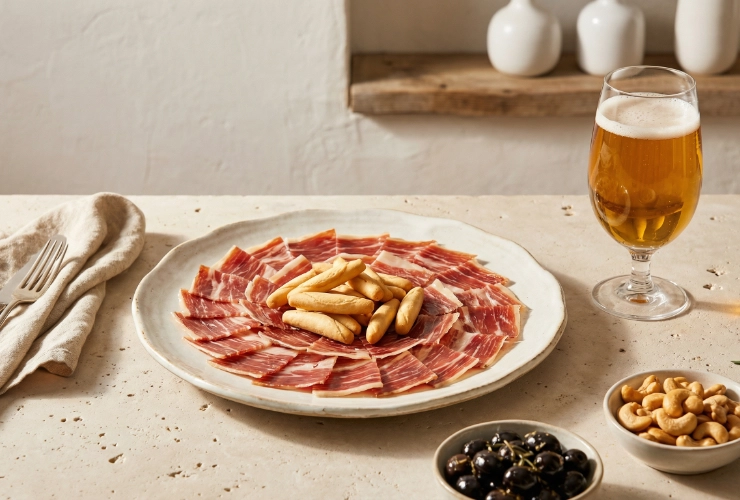 Iberico Jamón de Bellota (50% of 75% ras) - Met de hand gesneden