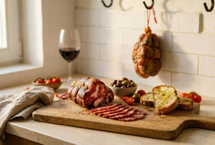 Iberico Morcón de Lomo - Gedroogde varkenslende worst