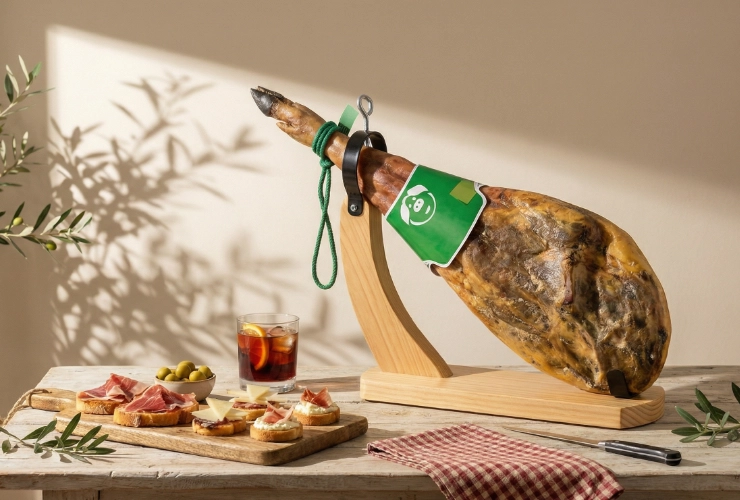 Iberico schouderham - Paleta Cebo de Campo 100%