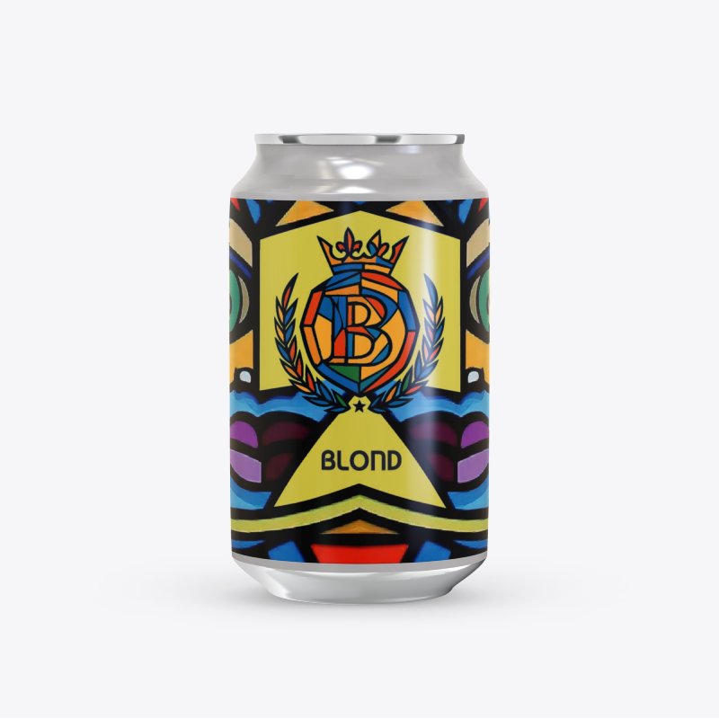 Brouwhoeve blond in blik.