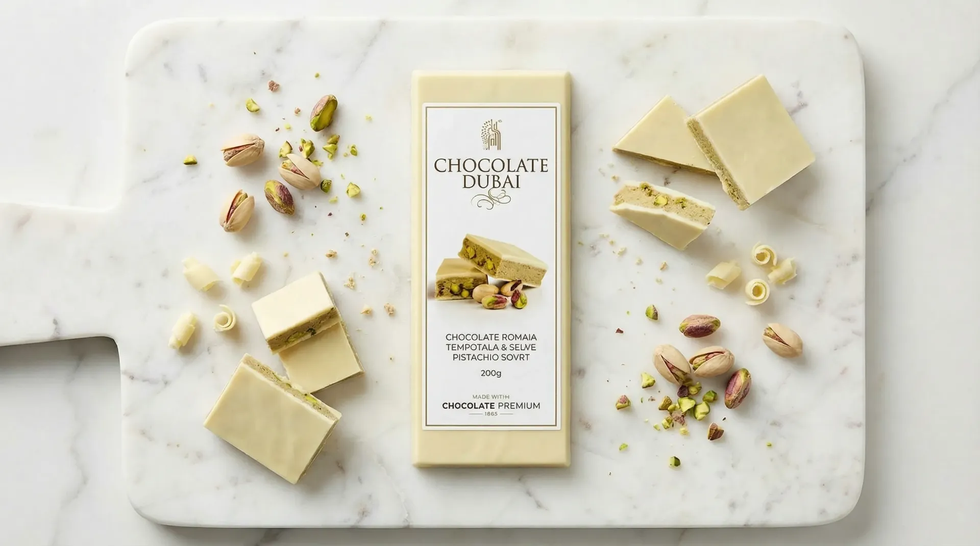 Dubai Witte Chocolade