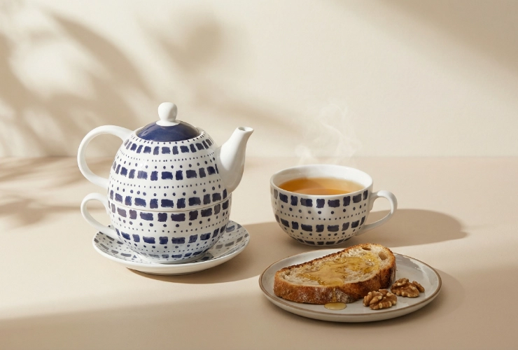 Tea-for-one set ¨Thalika¨ – Porselein.